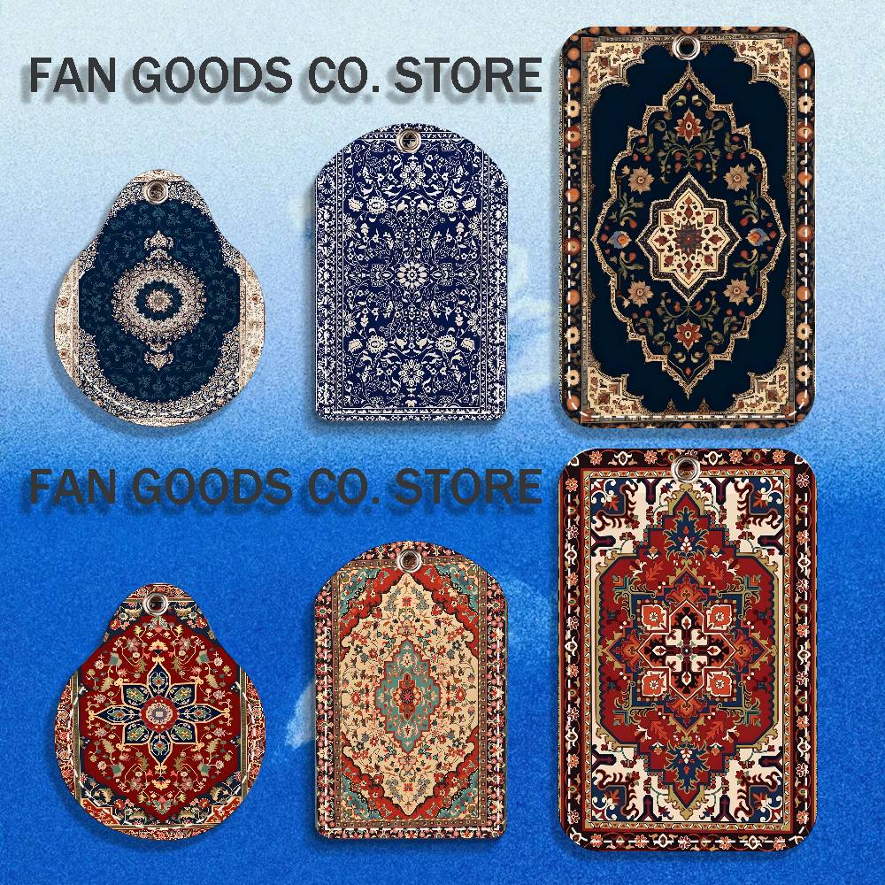 Area Rug - Брелок-картхолдер из искусственной кожи в стиле