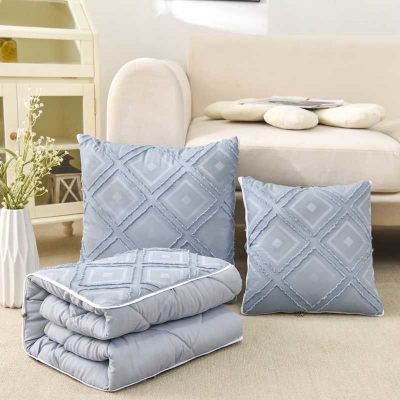 Throw Pillow - Светло-голубой комплект из двух предметов: подушка