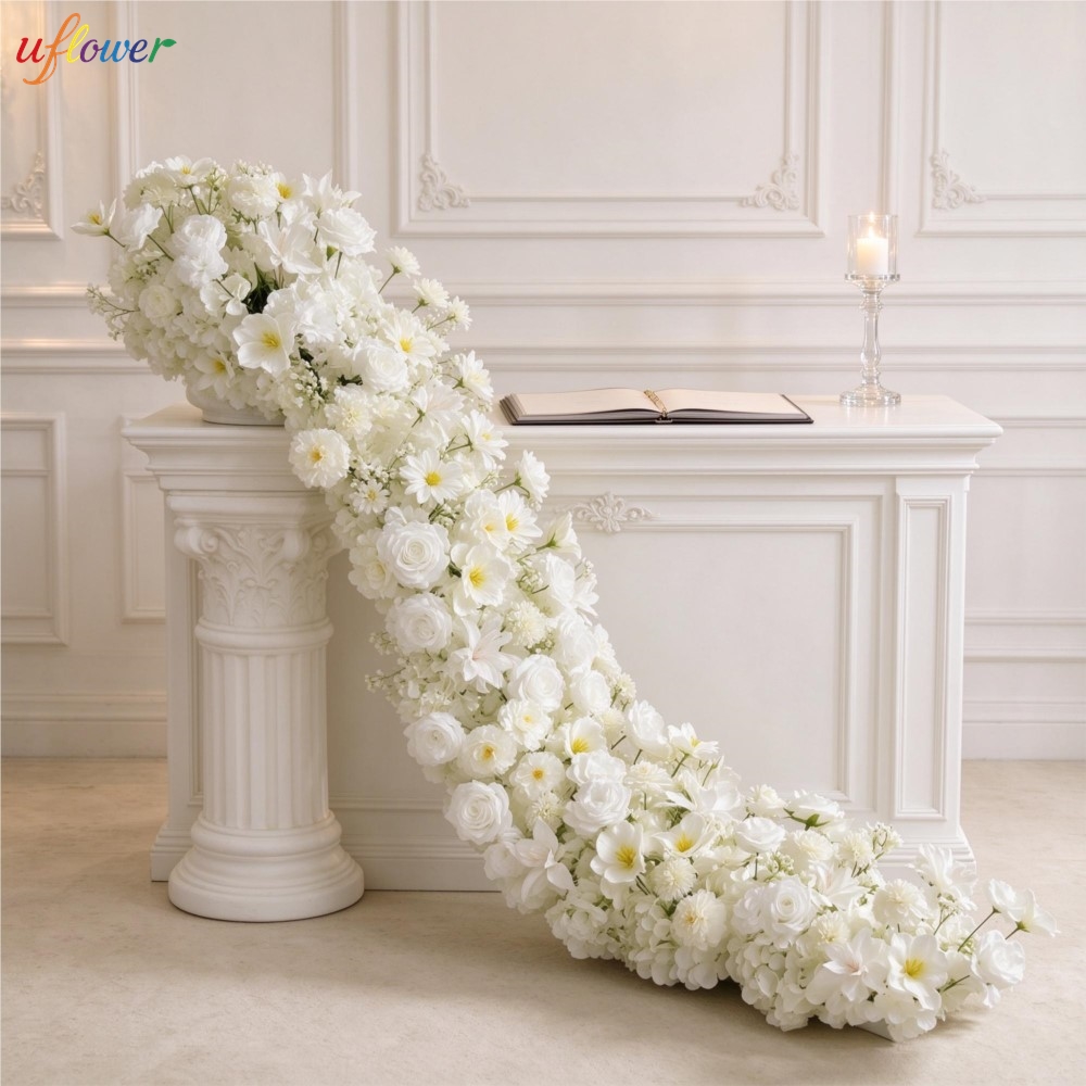 Искусственная гирлянда из белы – обзор и цена Table Runner