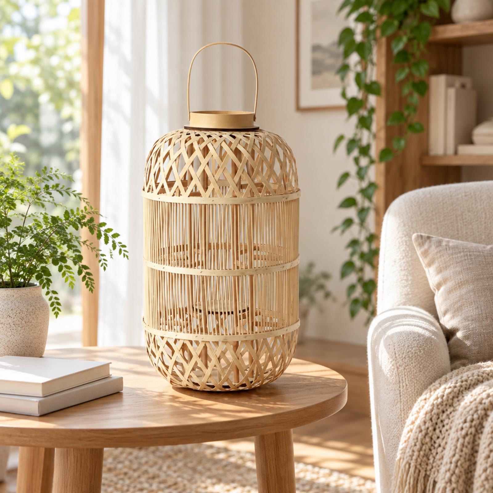 Декоративный бамбуковый фонарь – обзор и цена Candle Holder Decor