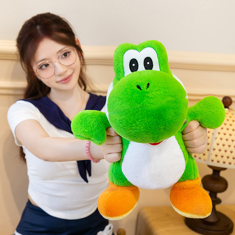 Милая плюшевая игрушка Йоши: з – обзор и цена Throw Pillow