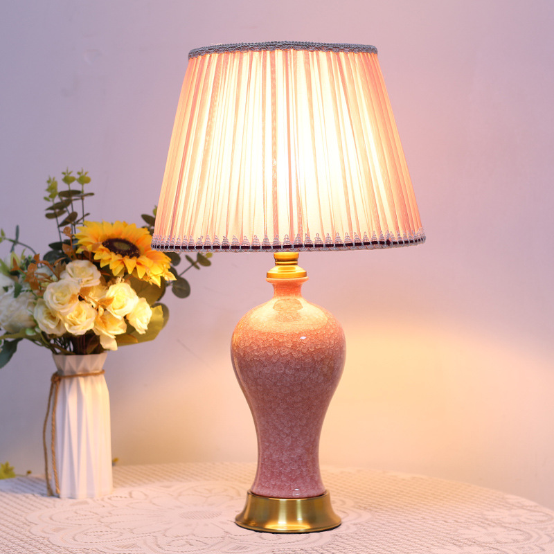 Керамическая настольная лампа  – обзор и цена Vase Decor