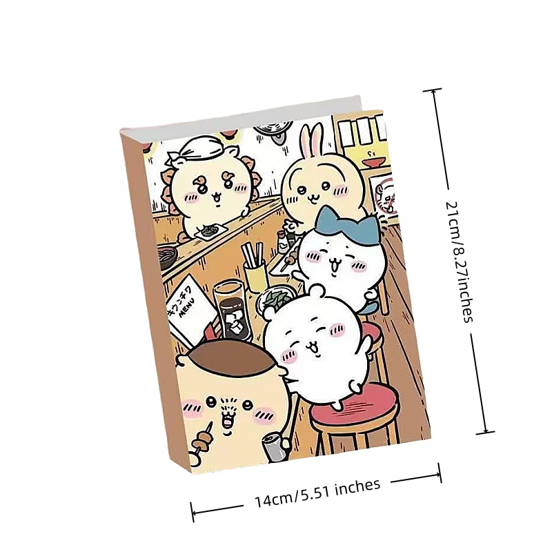 Милый блокнот Chiikawa, 80 лис – обзор и цена Wall Sticker