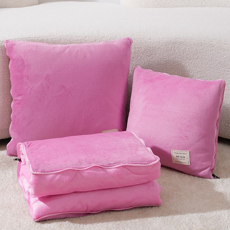 Мягкая плюшевая подушка-плед 2 – обзор и цена Throw Pillow