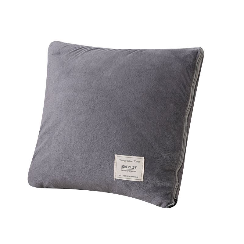 Мягкая плюшевая подушка-плед 2 – обзор и цена Throw Pillow
