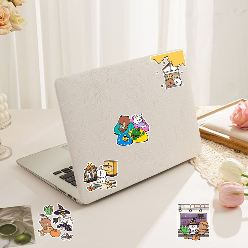 LINE FRIENDS, коричневая Кони, – обзор и цена Wall Sticker