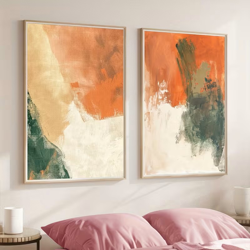 Набор абстрактных картин на хо – обзор и цена Abstract Canvas Set