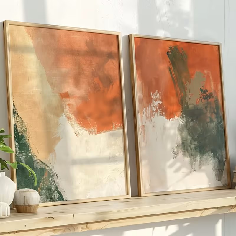 Набор абстрактных картин на хо – обзор и цена Abstract Canvas Set