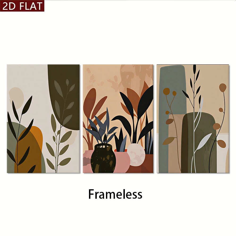 3 картины на холсте без рамы,  – обзор и цена Abstract Canvas Set