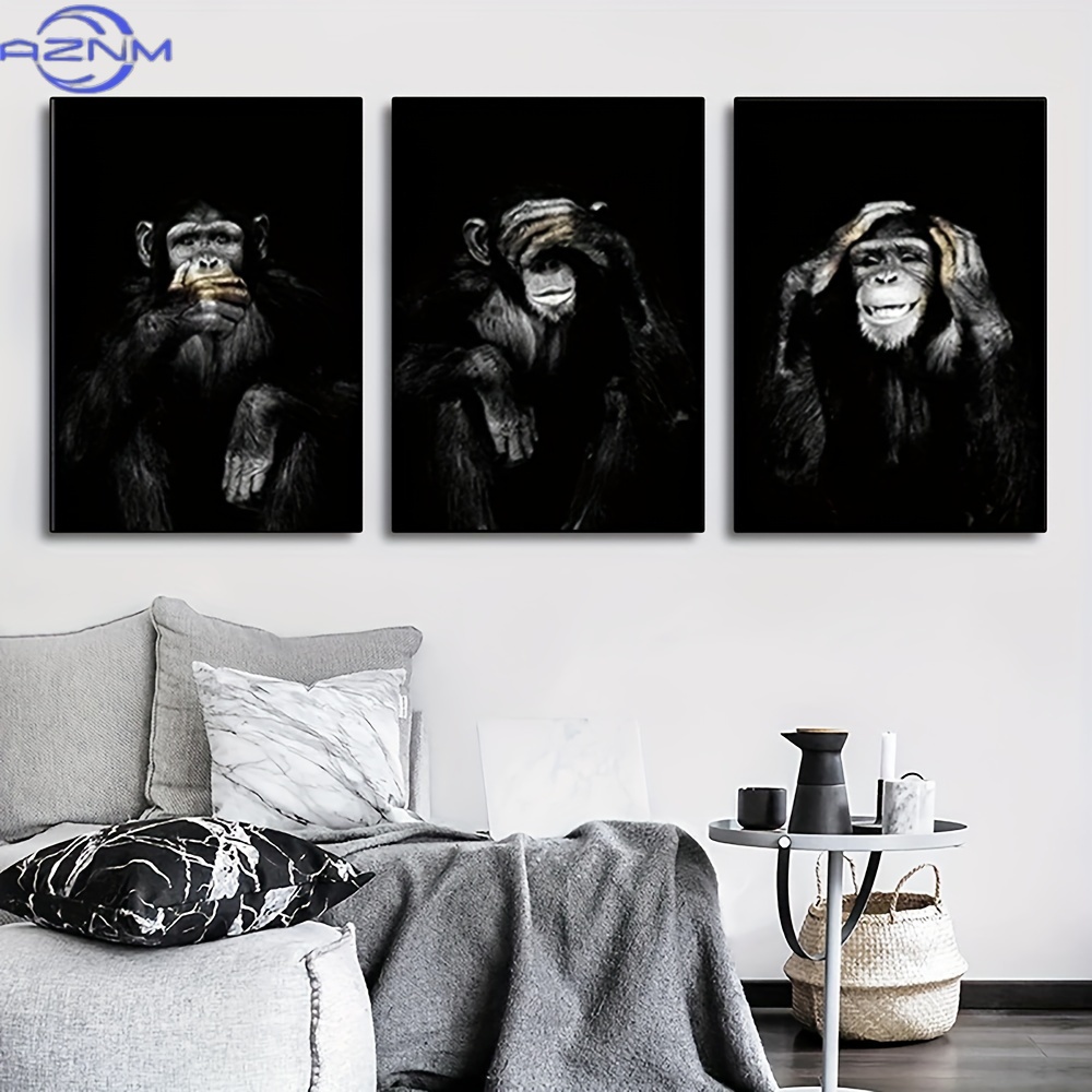 Набор из 3-х больших постеров  – обзор и цена Abstract Canvas Set